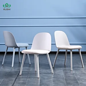 INS Internet Celebrity Designer Cosmetic Chair Nordic Dining Chair Home Modern Simple Small Apartment Backrest Plastic Chair