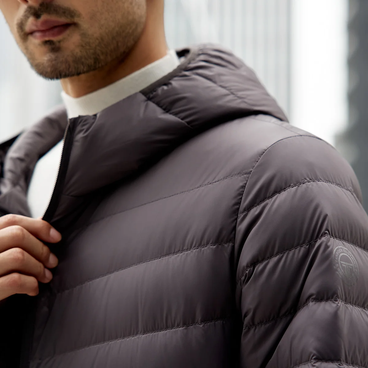 TANBOER 90%Duck Down Filled Winter Coats Outwear Fashion Quality Puffer Jackets TF216203