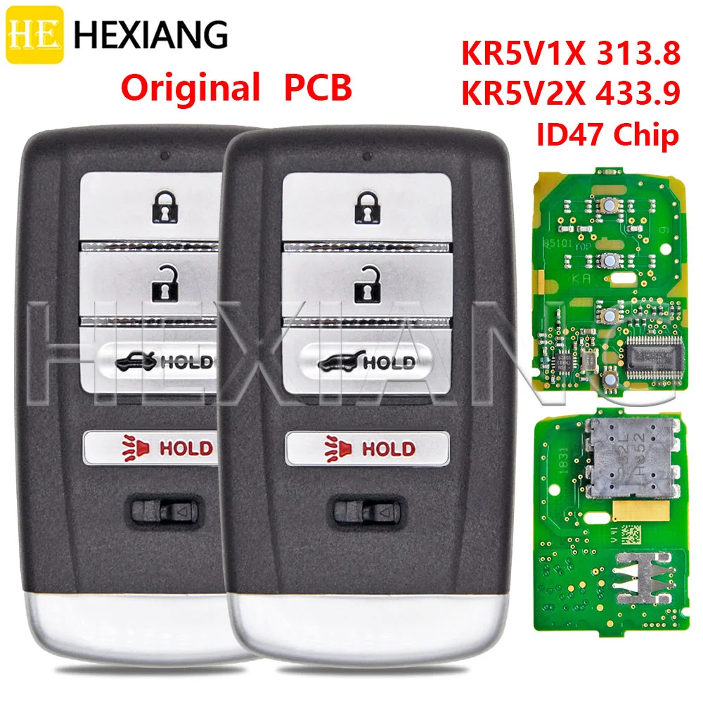 DR KR5V1X 313 8 МГц KR5V2X 433 9 Keyless Go оригинальный автомобильный дистанционный ключ с