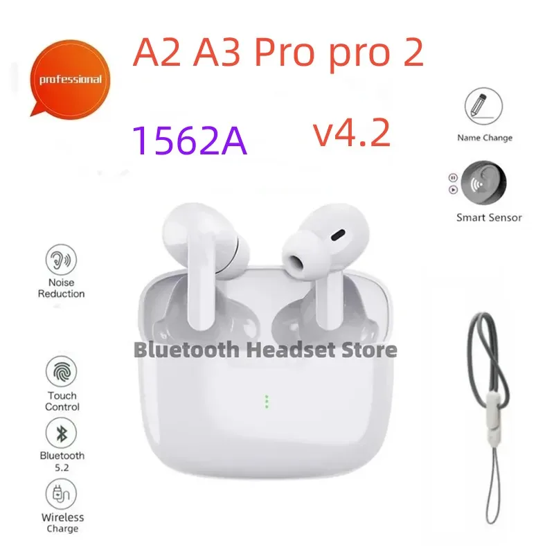 

Danny V4.2 Earbuds pro 2 TWS ANC Bluetooth Earphones,Touch Control Wireless Headphone With Microphones Airoha Headset