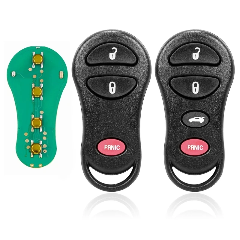 

3/4 кнопок 315 МГц дистанционный Автомобильный ключ для Dodge-Chrysler 1998-2004 БЕСКЛЮЧЕВОЙ вход Fob передатчик GQ43VT17T Прямая поставка