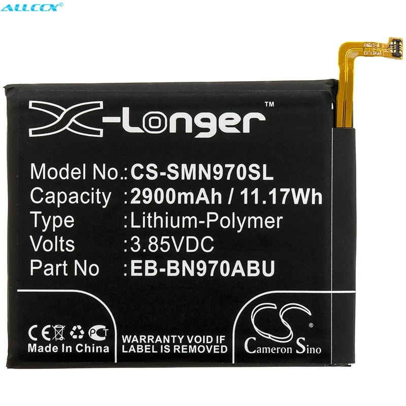 

Cameron Sino 2900mAh Battery EB-BN970ABU for Samsung Galaxy Note 10, SM-N9700, SM-N970F,SM-N970F/DS,SM-N970U,SM-N970U1, SM-N970W