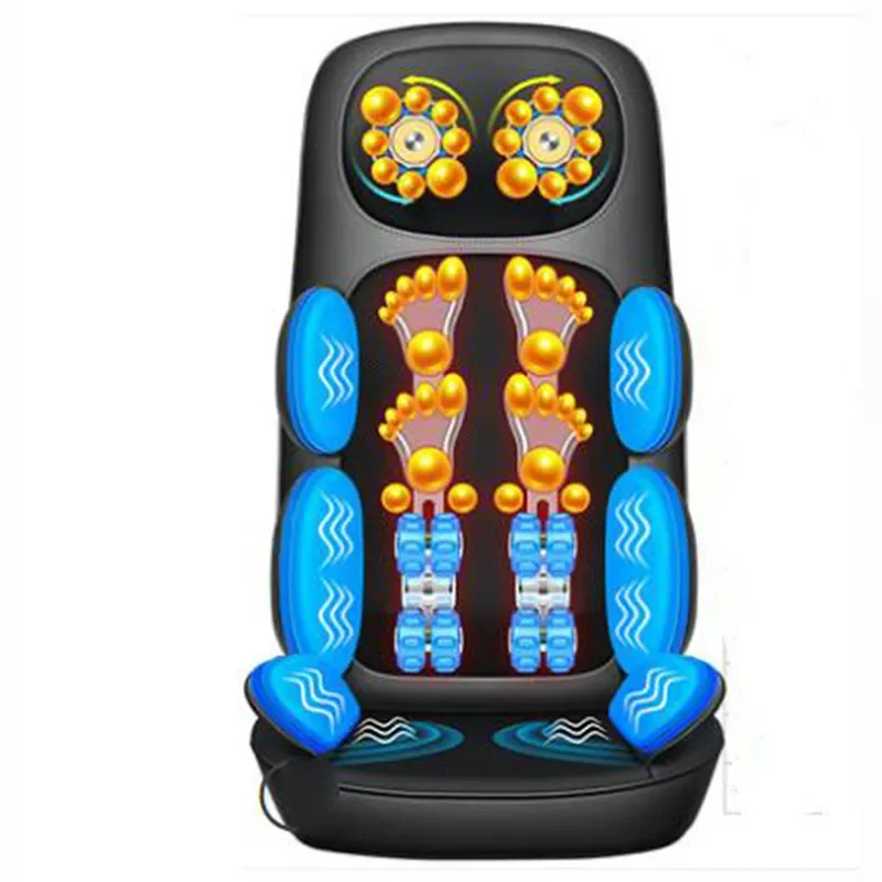 

Cervical spine massager neck shoulder waist back multi-function kneading electric household chair cushion for leaning on