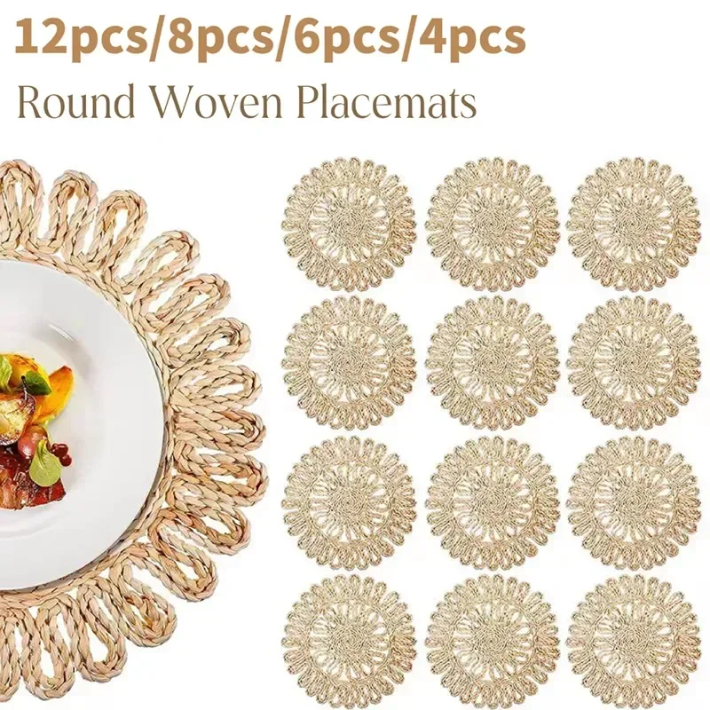 

Круглая плетеная подстилка для детской вечеринки и пикника