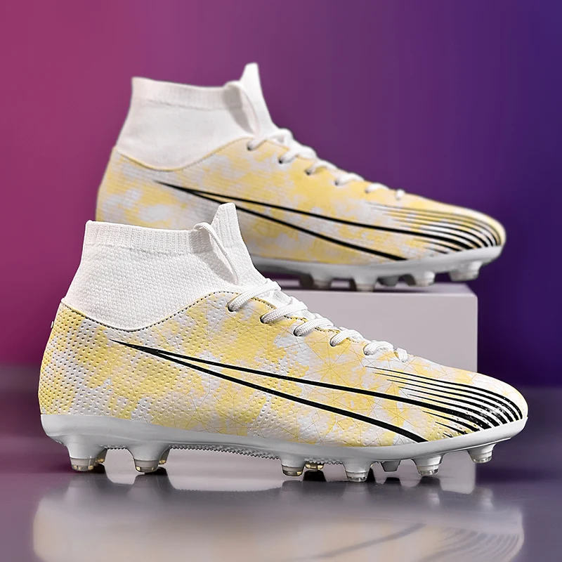 

2023 Trend New TF/FG Soccer Shoes Sneakers Cleats Professional Football Boots Men Kids Futsal Football Shoes for Boys Girl