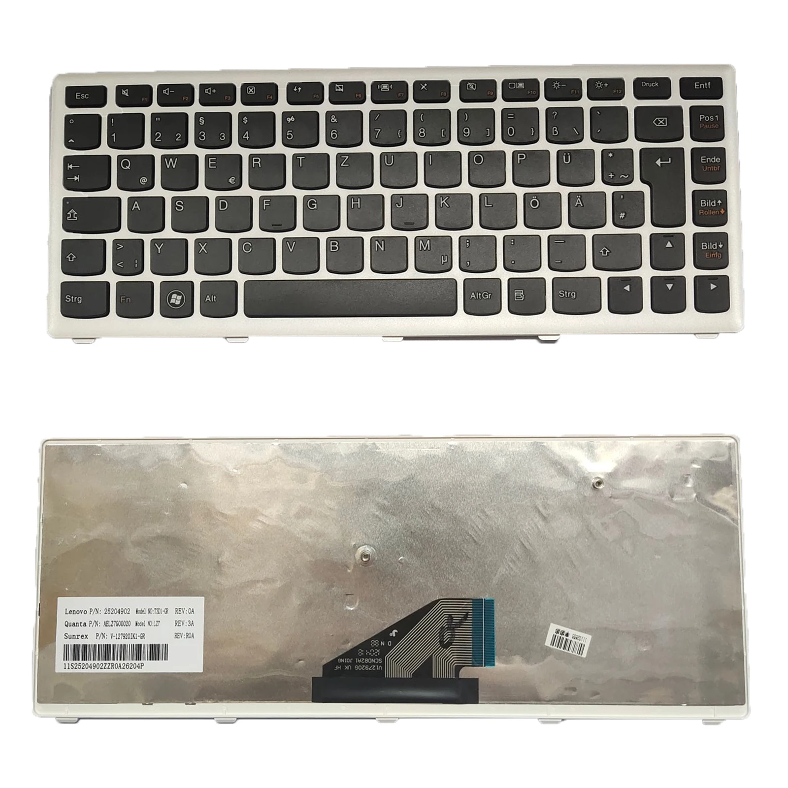 

Новая клавиатура для ноутбука IBM Lenovo IdeaPad U310 U310-ITH series с белой рамкой