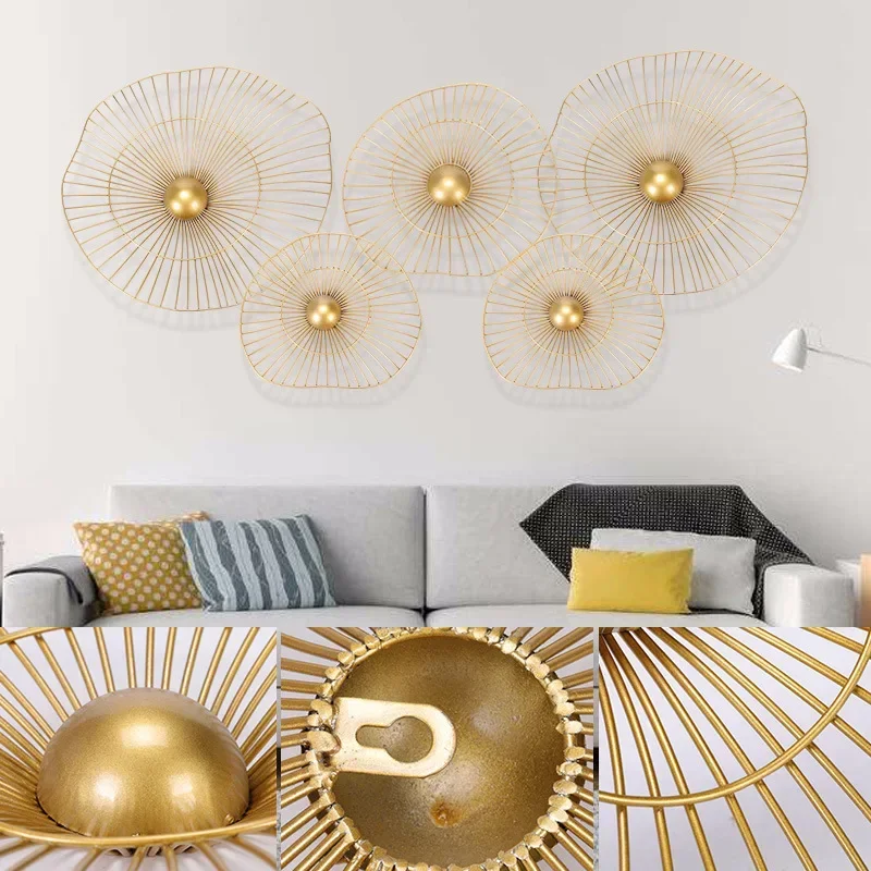 

New Chinese Wrought Iron Metal Decorative Pendant Wall Decoration Wall Decoration Model Room Hotel Soft Wall Jewelry Pendant