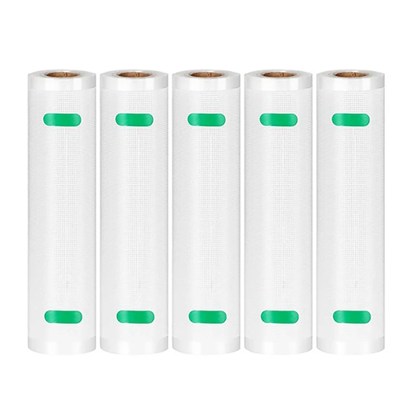 

Hot SV-5 Rolls/Lot Kitchen Food Vacuum Bag Storage Bags For Vacuum Sealer Vacuum Packaging Rolls 20Cmx500cm