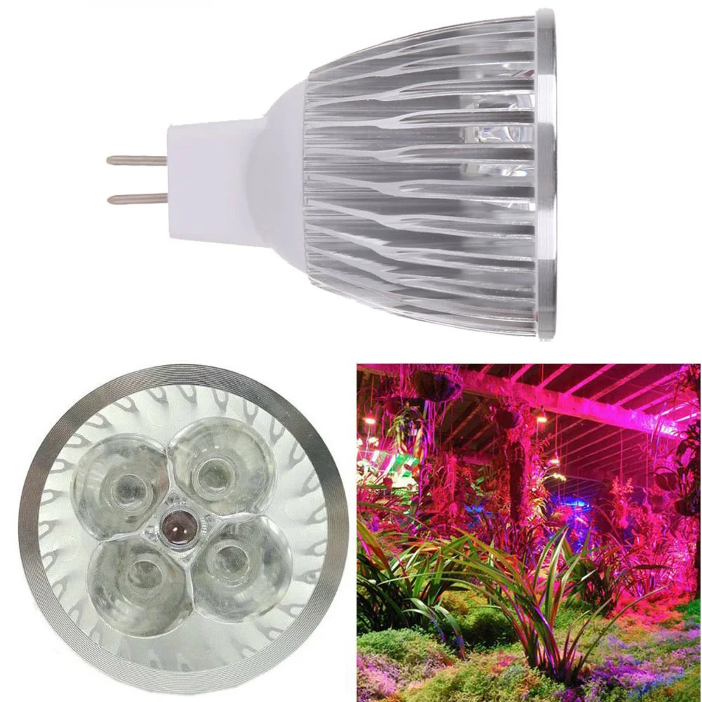 Led Bulbs 3 Blue+2 Red Light For Greenhouse Shipping From Usa Warehouse