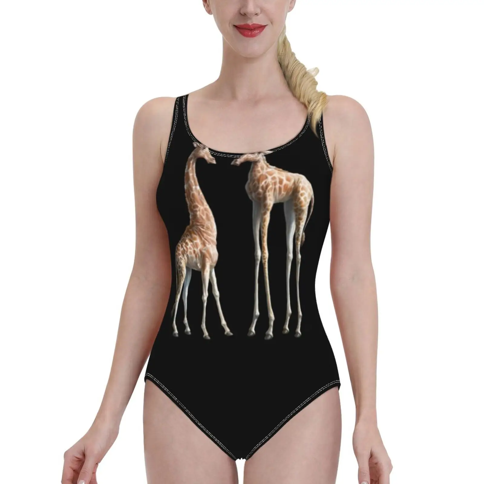 Emmm. .. Добро пожаловать в стадо. Цельный купальник, женский купальник, сексуальный Классический купальник с открытой спиной, пляжная одежда д...