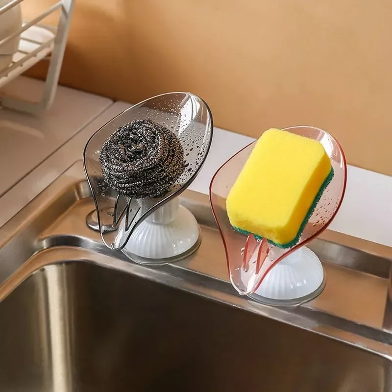 

Shape Punch-free Rotatable Multifunction Soap Box Drain Soap Holder Rack Suction Cup Kitchen Bathroom Supplies Gadgets