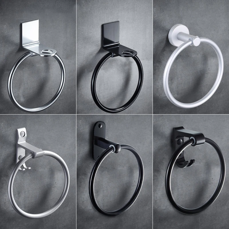 Настенный Круглый держатель для полотенец и |