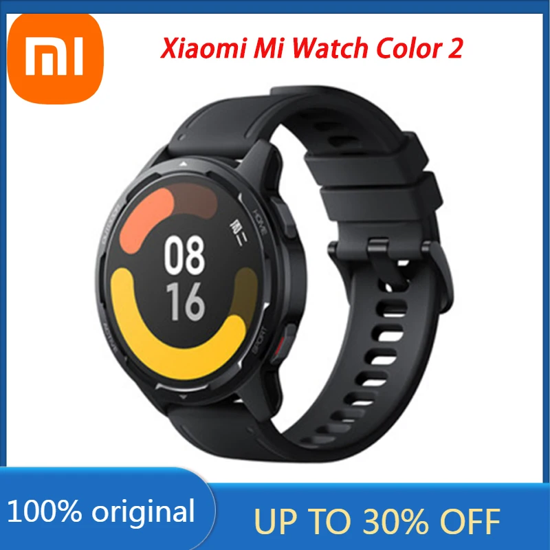

Original Xiaomi Mi Watch Color 2 Smart Watch Men Blood Pressure Heart Rate Watches Fitness Tracker Smartwatch For Huawei Xiaomi