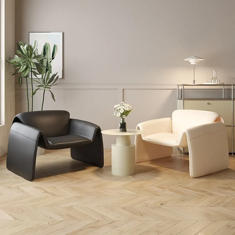 Скандинавский одиночный диван итальянский простой отель гостиная балкон офис