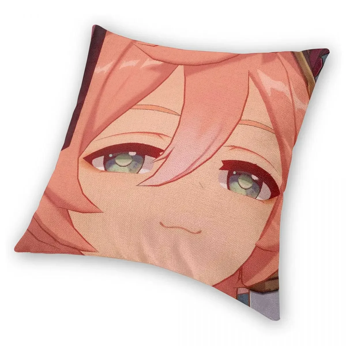 Наволочка Yanfei Smug Genshin с рисунком фотография подарок милая Подушка Kaeya семейная