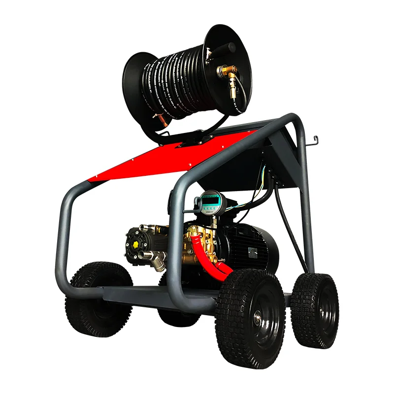 

Top quality CE certified QXJ17 high pressure pipeline dredge cleaning machine