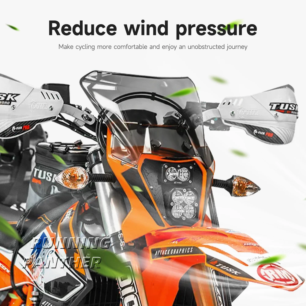 Ветровое стекло для мотоцикла 690 SMC R ENDURO / EXC XC XCW 125-500 Husavarna 701 SM/ENDURO 125-501