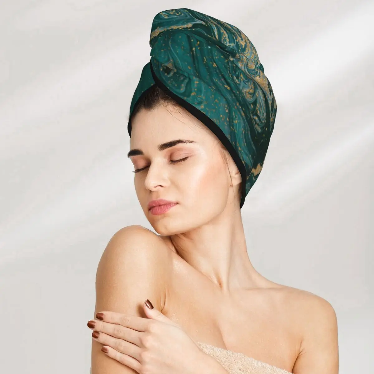 Bath Head Turban Wrap Quick Dry For Drying Hair Women Girls 