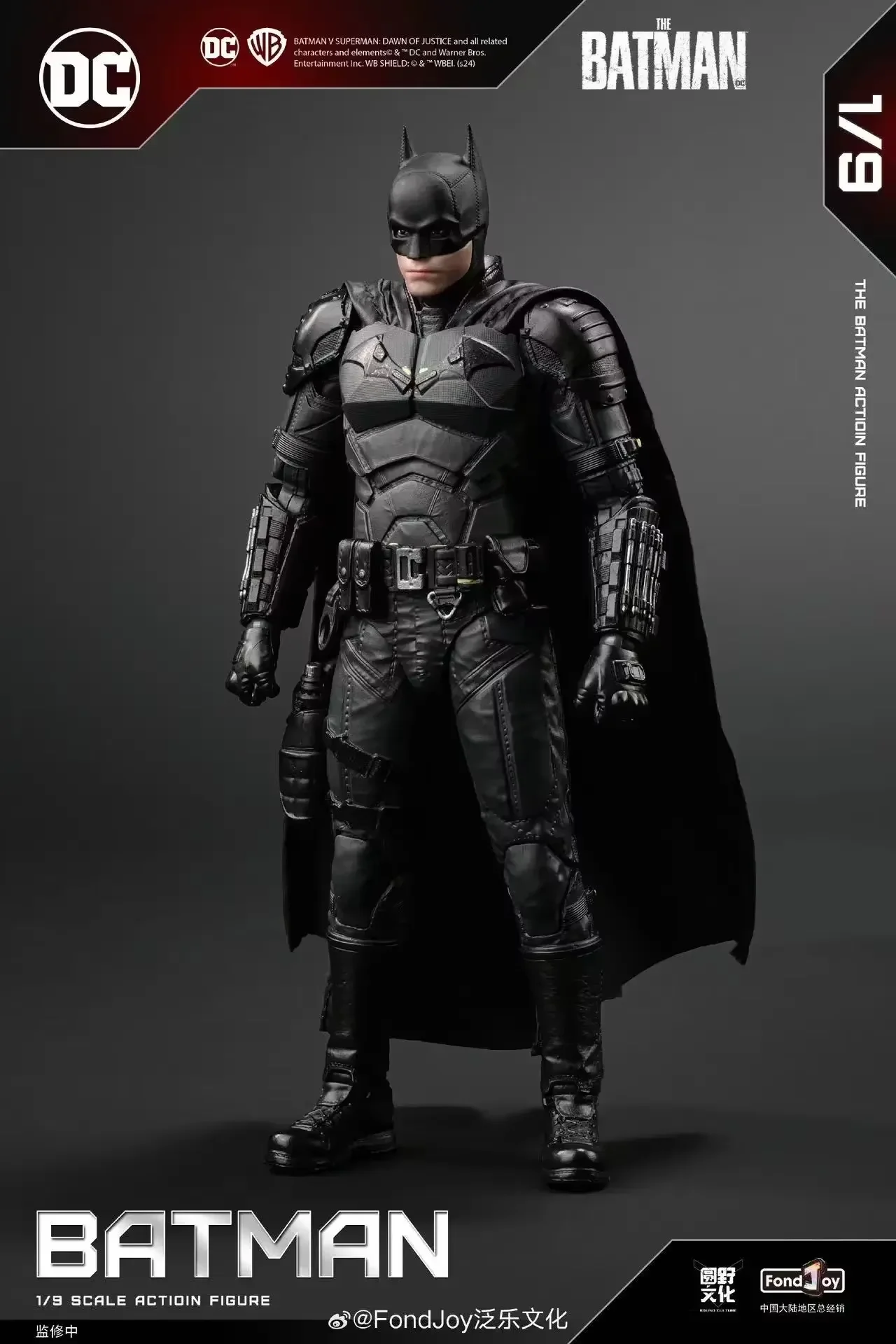 Фото Fondjoy The Batman Аниме Фигурка Паттинсон Бэтмен Фигурка Dc Лига Справедливости 2024 Новый Декор Детские Игрушки Подарок На День Рождения №4