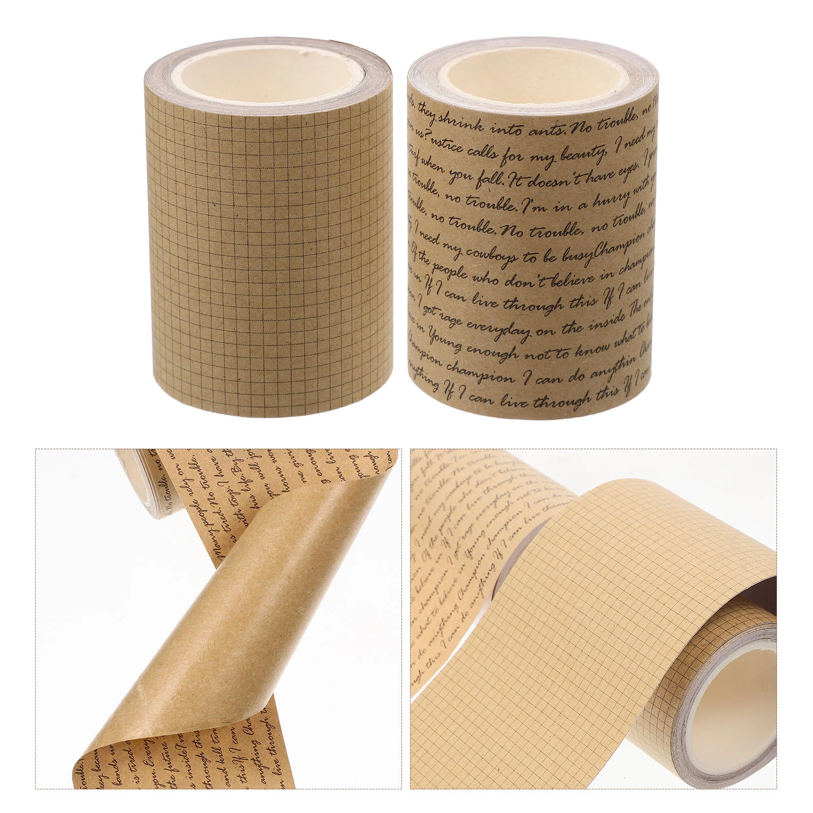 

2 Rolls Paper Tape Japanese Stationery Supplies Retro Themed Stickers Scrapbook Decor Scrapbooking DIY Adhesive Craft