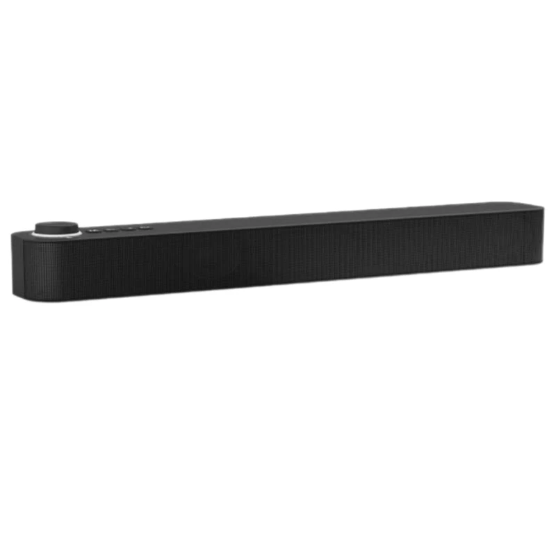 

10W Tv Sound Bar with Subwoofer Home Surround Stereo Black Soundbar for Pc Theater Wireless Bluetooth Bass Sound Speaker