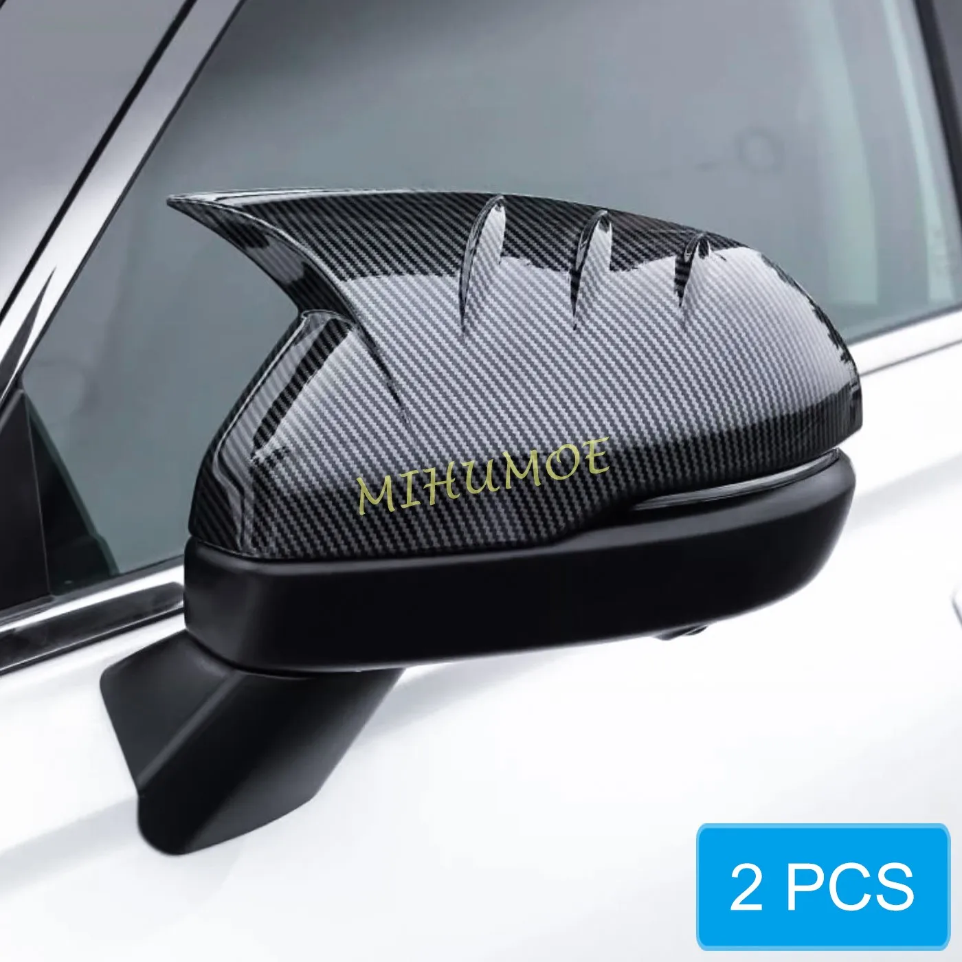 Боковое зеркало заднего вида из углеродного волокна для Honda накладной протектор