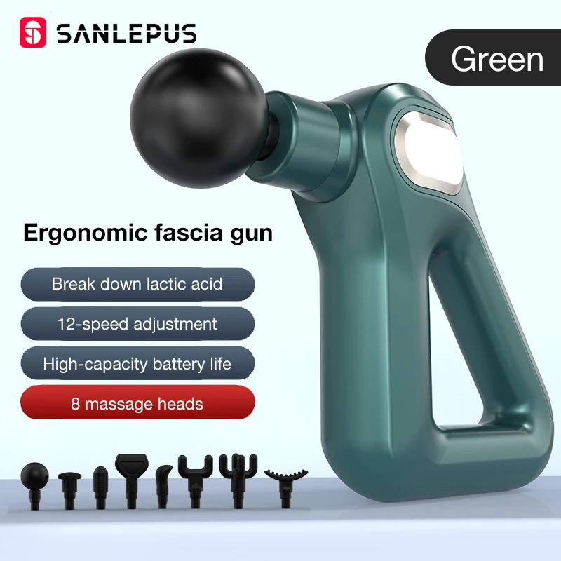 

SANLEPUS Professional Massage Gun Deep Muscle Relaxation Electric Massager For Body Neck Shoulder Back Foot Fitness Pain Relief