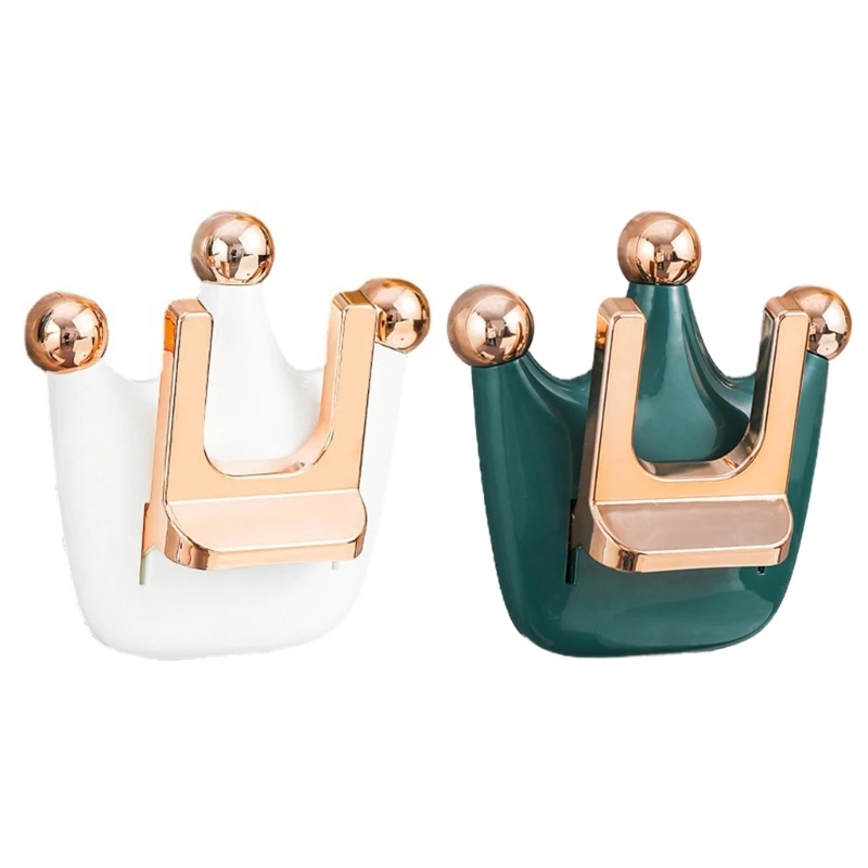 

Настенный держатель для фена, складная подвесная стойка для хранения, товары для дома, ванной комнаты, кронштейн для хранения душа