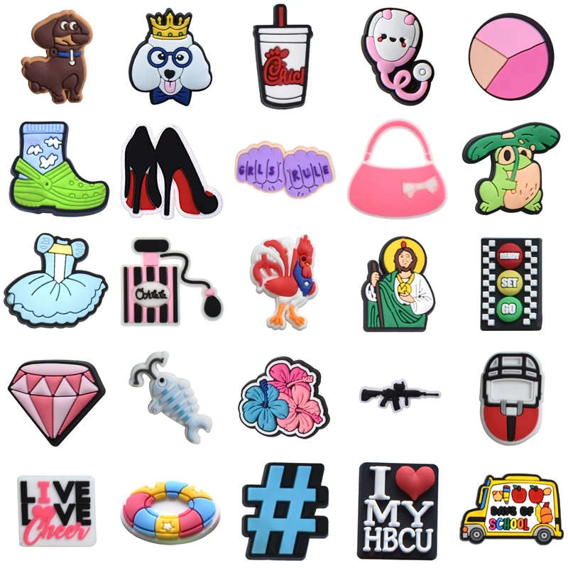 

Women Charm Boy Shoes Accessories Para Pins Gifts Men Kids Shoe Charms Packs Set Jeans Wholesale Bulk Decorations for Croc Girl