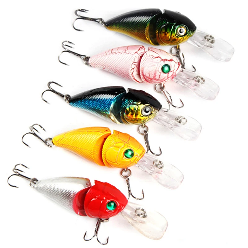 

Portable Fishing Lure Bait Tackle Kit For Bass Trout Salmon Fishing Accessories Best Fishing Gifts For Men Kids