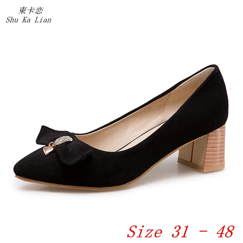 

High Heels Women Pumps High Heel Shoes Stiletto Woman Party Wedding Shoes Small Plus Size 31 - 40 41 42 43 44 45 46 47 48