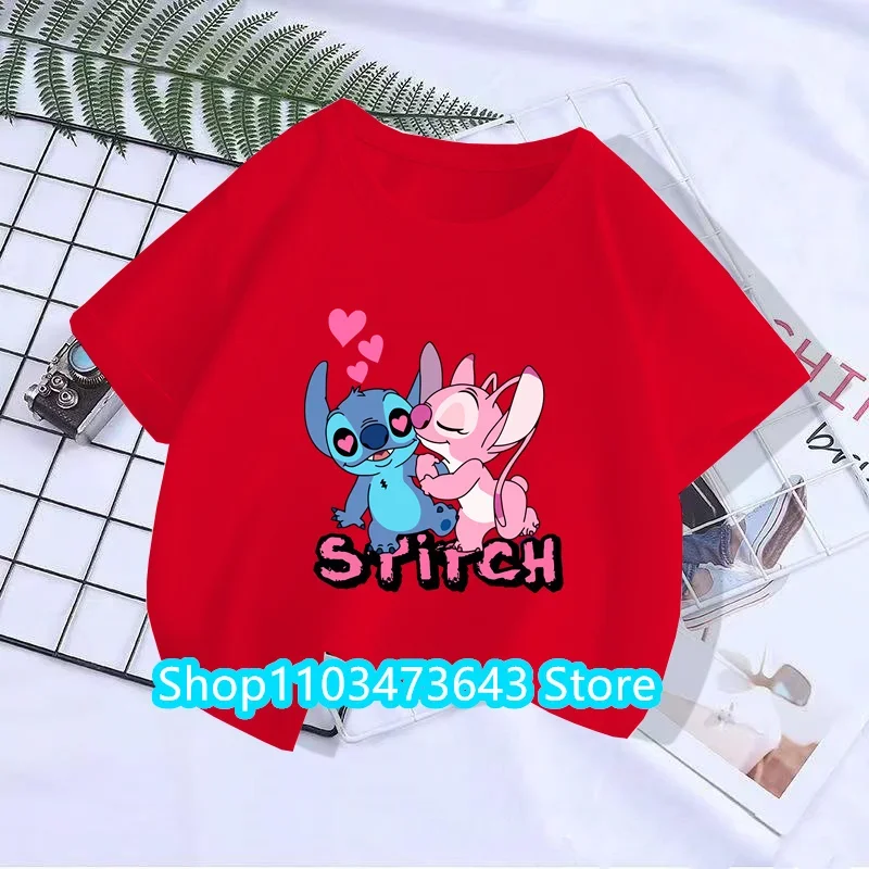 Футболка Y2k с рисунком из мультфильма Лило Стич
