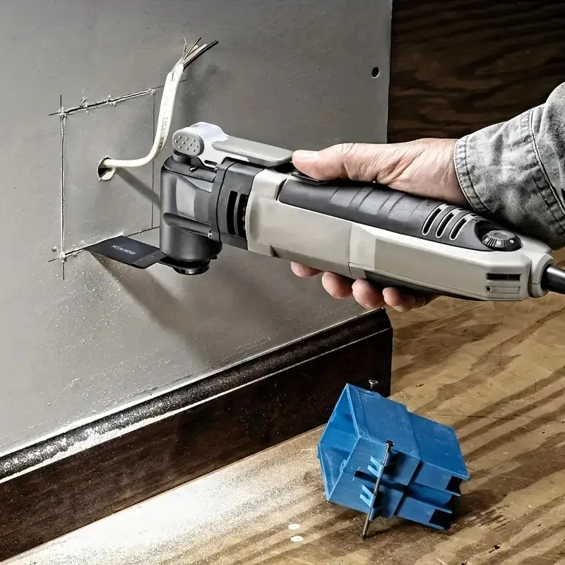 10 шт. Осциллирующее полотно пилы Многофункциональный Универсальный резак HCS 34 мм