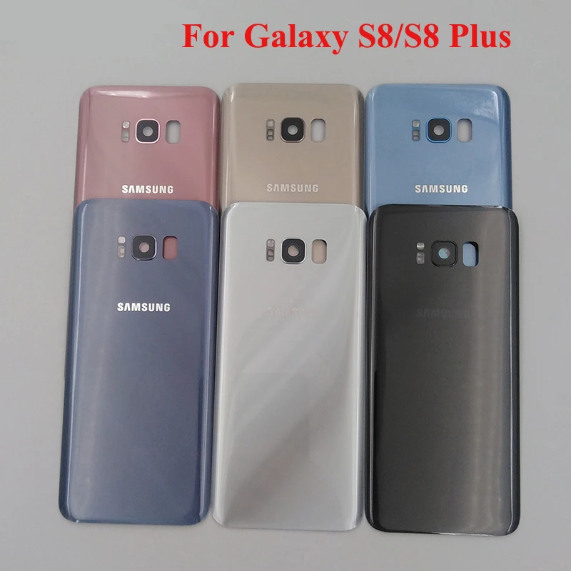 Для Samsung Galaxy S8 G950 SM-G950F G950FD Plus + G955 SM-G955F G955FD задняя крышка батарейного отсека панель