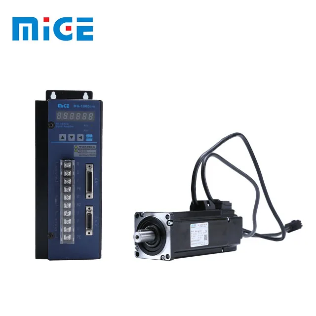 

200W Mige factory price popular AC servo motor and driver kit