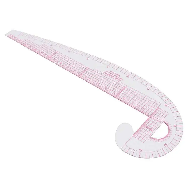 

Multifunctional Sewing Tools Soft Plastic Comma Shaped Curve Ruler Styling Design Ruler French Curve Curve Ruler
