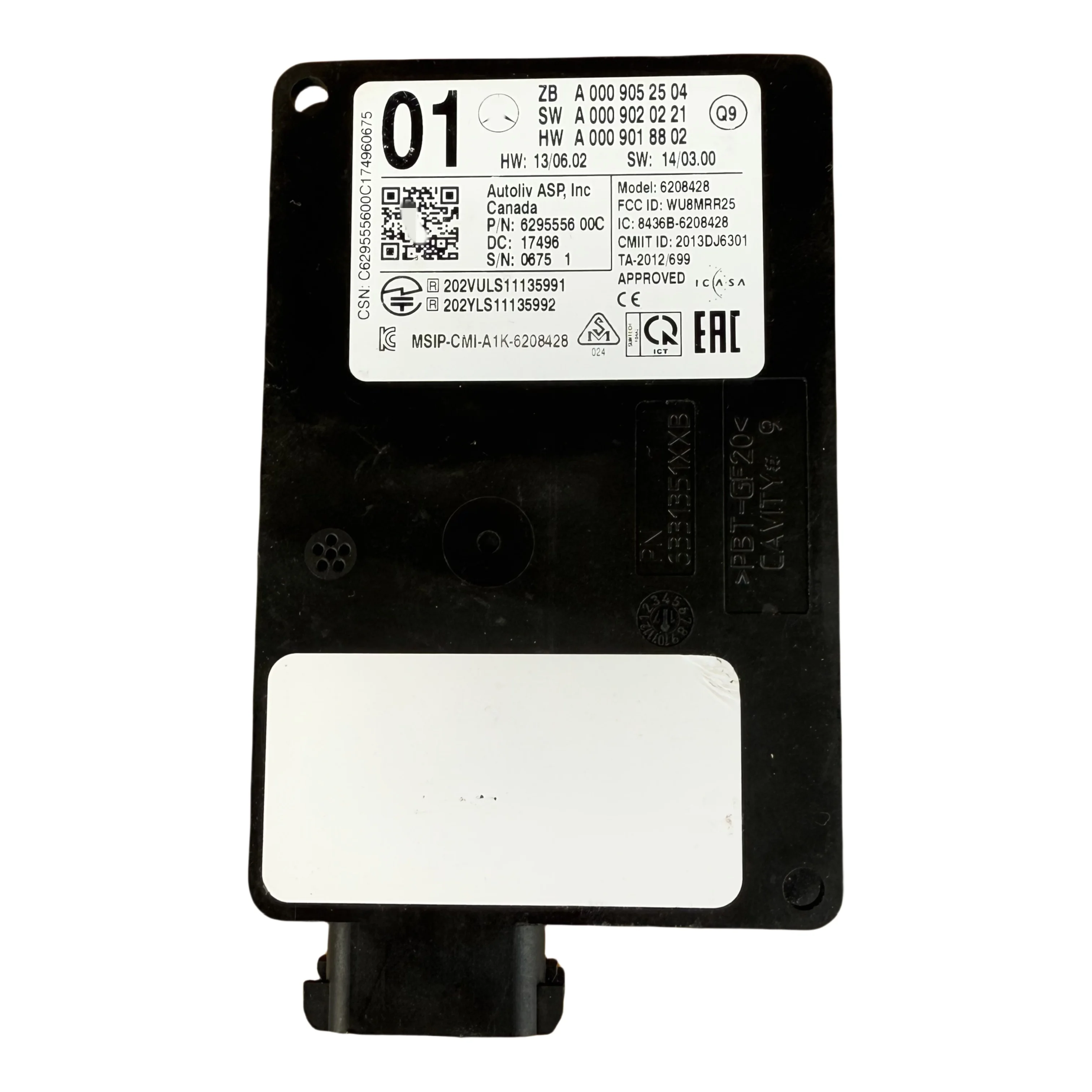 

Радарный датчик помощника по слепым пятнам A 0009052504 Для MERCEDES ML63 ML550 ML400 GL63