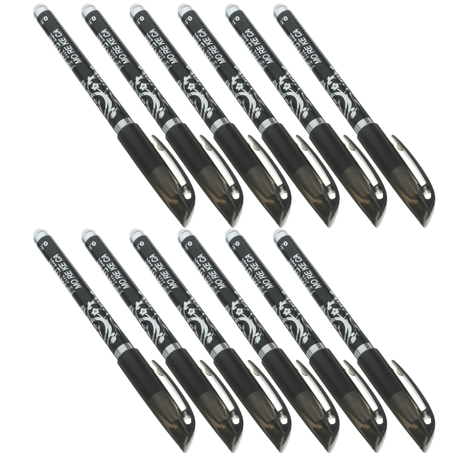 

12pcs Erasable Pen Set 05mm Pens Student Writing Pens Blue Inks Erasable Pens