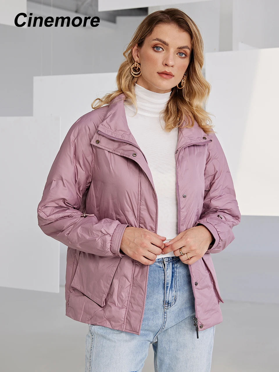 Рисунок 2 - Женская Осенняя куртка на молнии