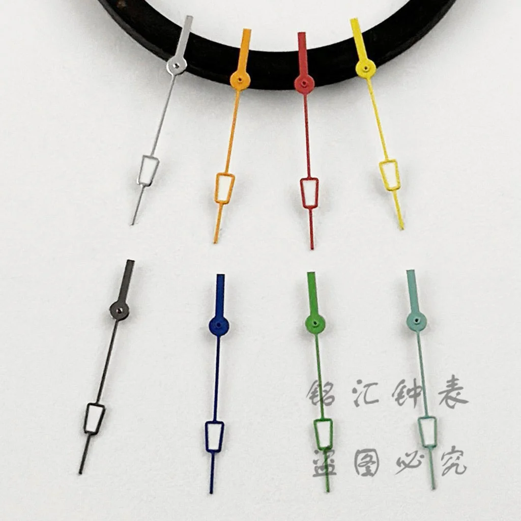 Серебристый Синий Оранжевый Красный Желтый 12 5 Мм Стрелки Для Часов NH34 NH35 NH36 4R35 4R36