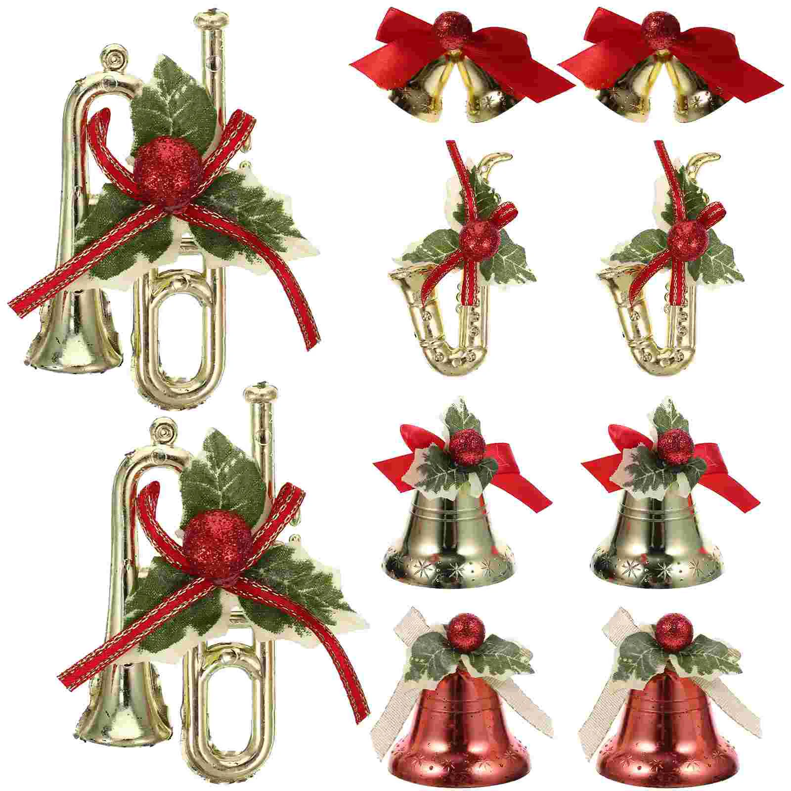 

10 шт., декоративные подвески-колокольчики в виде цветов