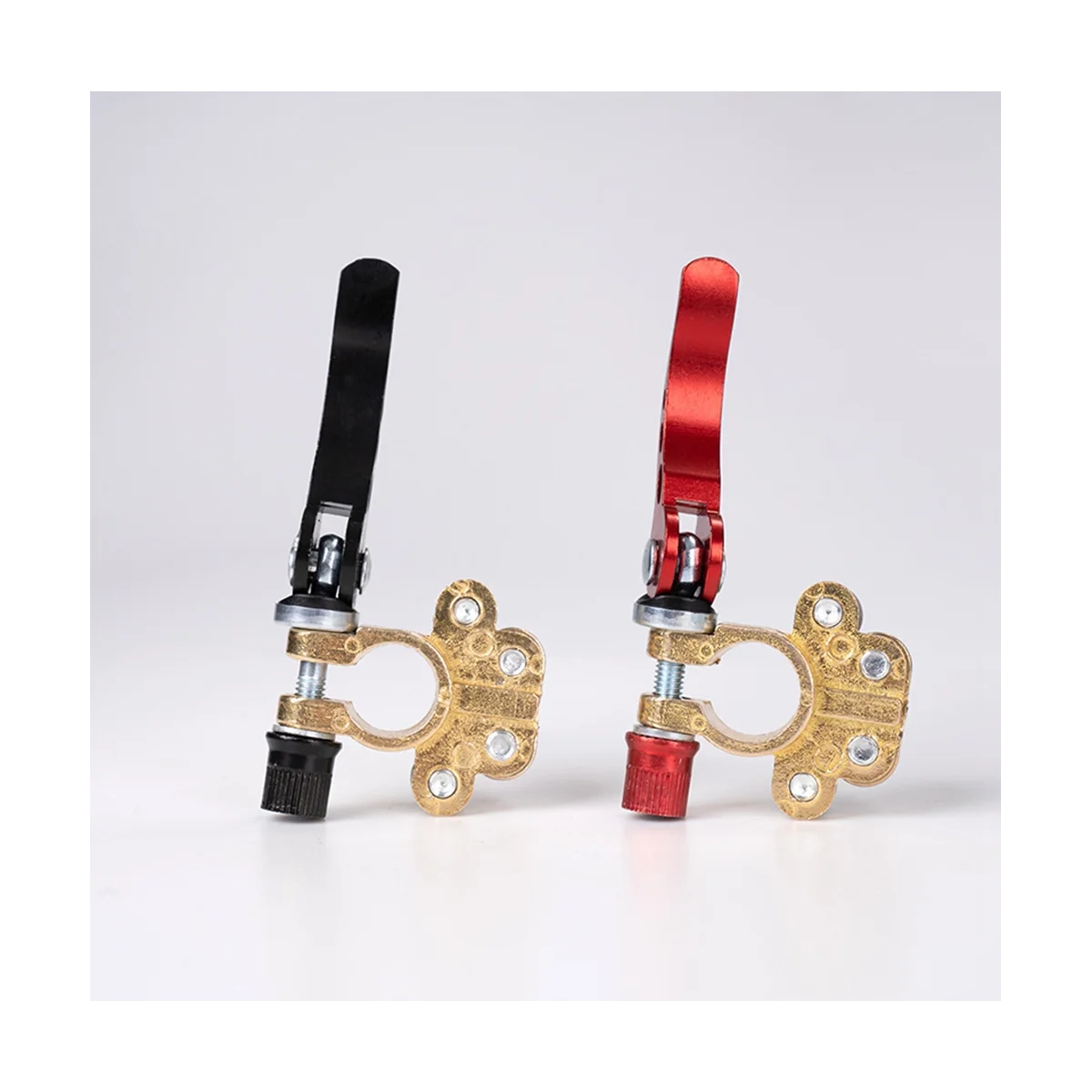 2 Клеммы для аккумулятора 12 В 4-ходовой Полюсный Зажим автомобильного быстрый