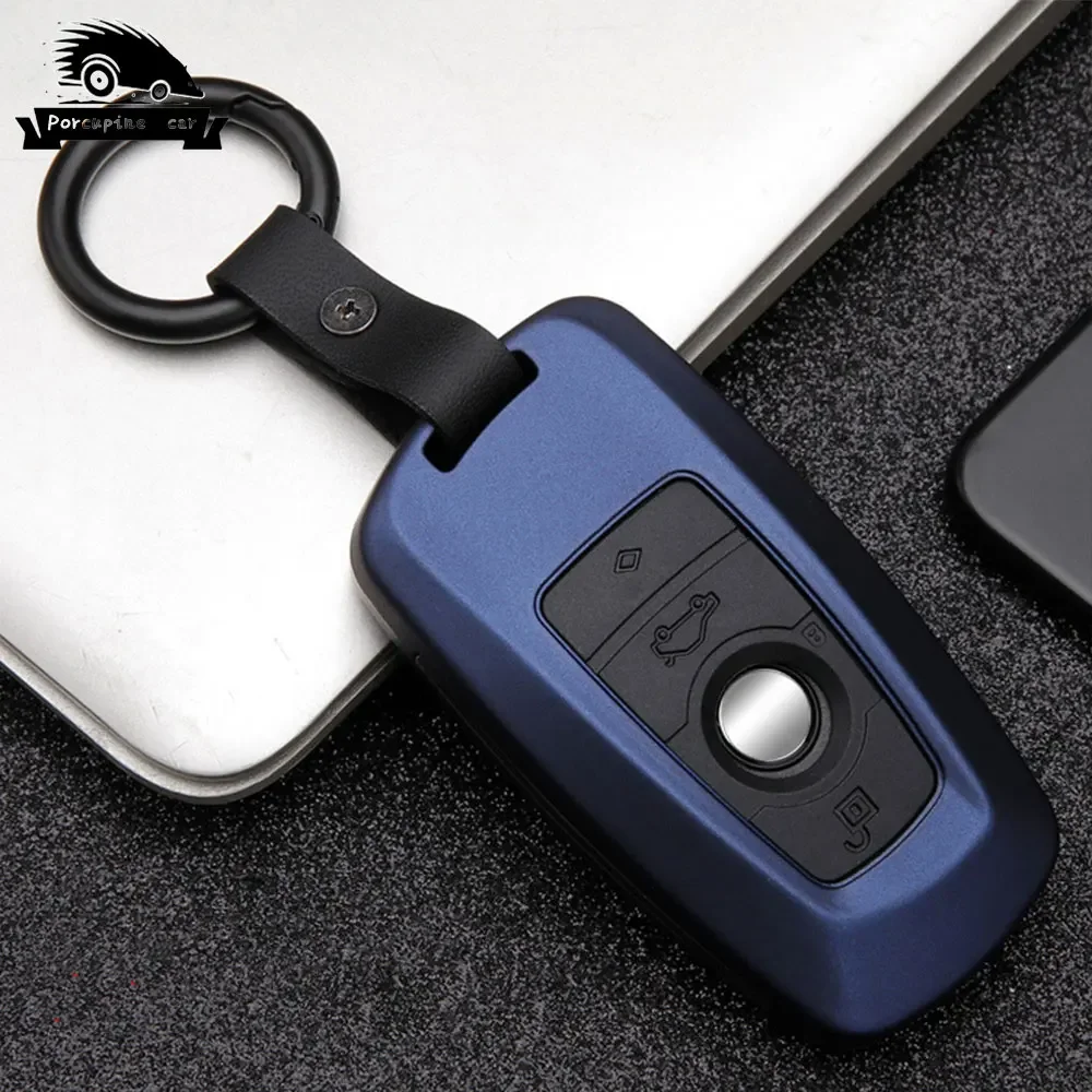 Чехол-брелок для автомобильного ключа из АБС-углеродного волокна BMW X3 X5 X6 F30 F34 E60 E90