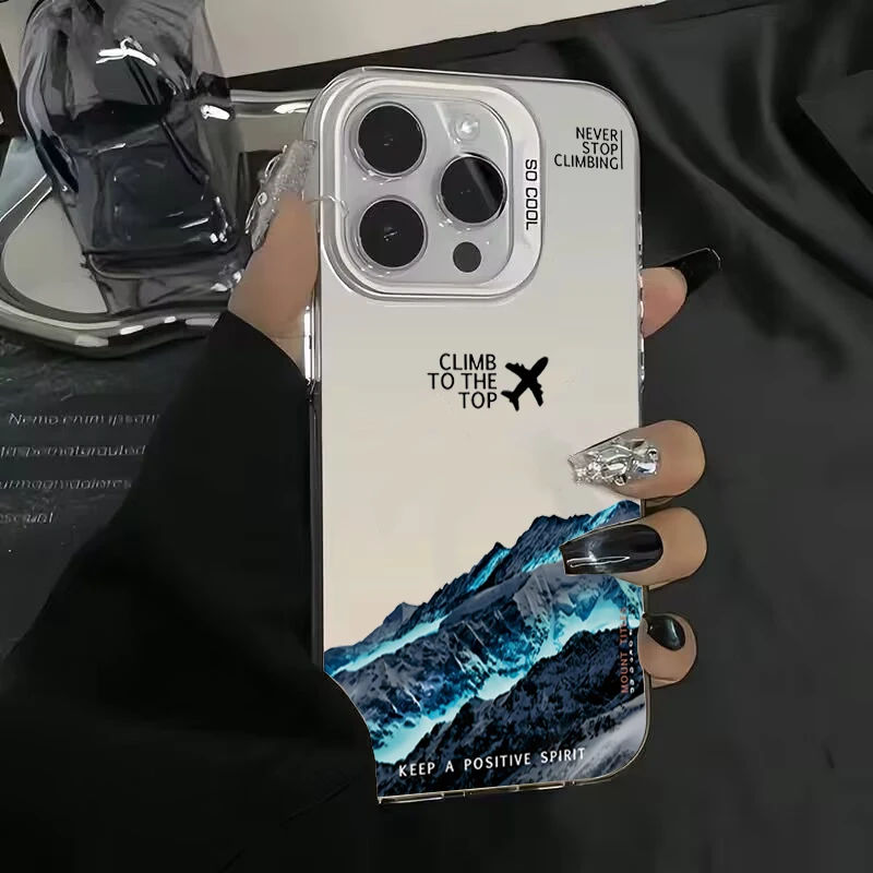 Чехол для телефона Mountain Peak Aircraft OPPO Reno 6 6Pro 7 7Pro 7Z 8T 10Pro Plus 5G матовая противоударная