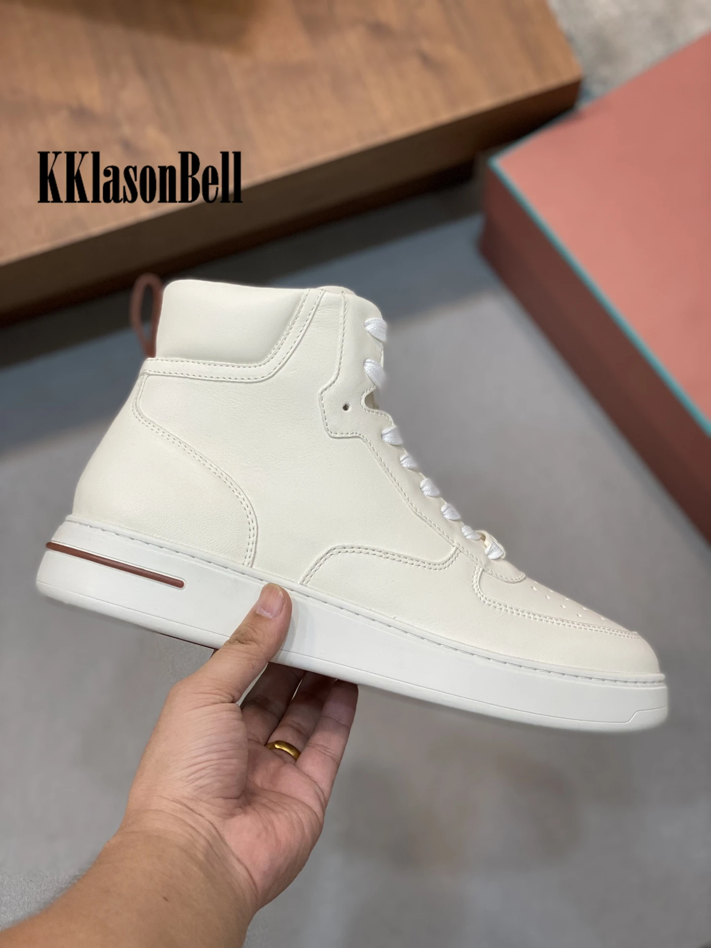 11 18 KKlasonBell мужские высокие кроссовки удобная резиновая подошва на шнуровке