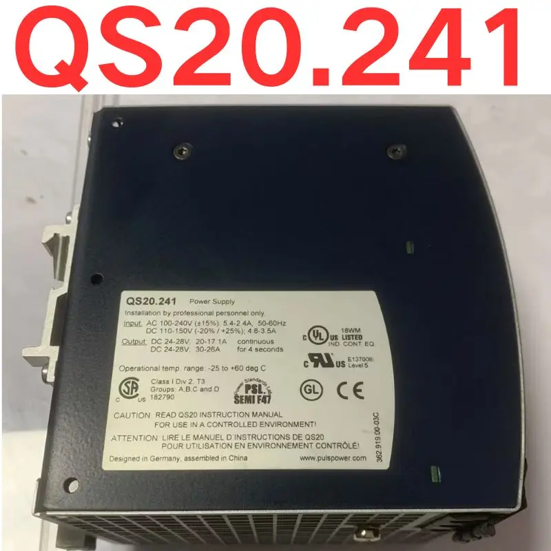 Подержанный тест ОК блок питания QS20.241