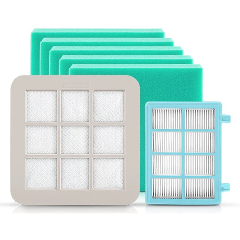 

HEPA Inlet Outlet Air Filter Filter elements Filter Cotton for Philips FC5822/5828/5226 Series Vacuum Cleaner