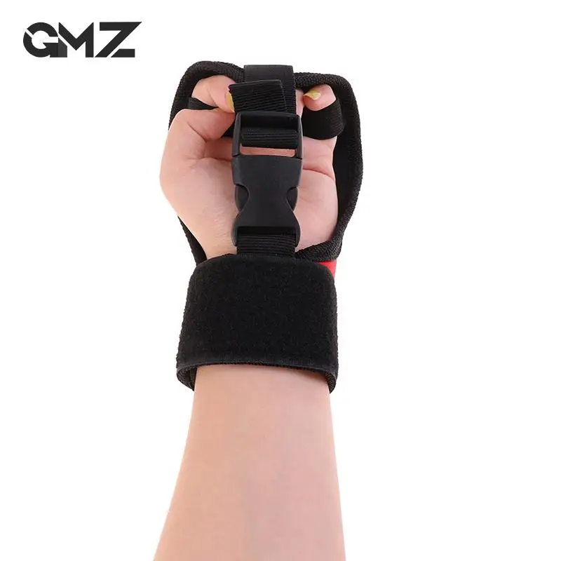 

Дышащие Нескользящие вспомогательные Перчатки для фитнеса, фиксированные перчатки для реабилитации рук, бандаж, удар, гемиплегия, трениров...