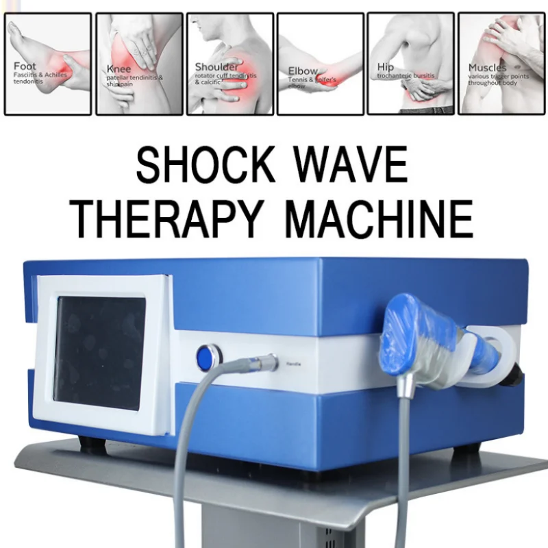 

8 Bar Pneumatic Shockwave Therapy Machine Extracorporeal Shock Wave Eswt Pain Relief Body Massage Ed Treatment Clinic Use