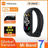 xiaomi %e2%80%93 connected mi band 7 bracelet 5 2 inch amoled display bluetooth 1 62 vo2 max for motion analysis 120 training best